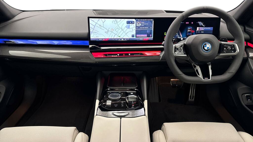 BMW 5 Series 550E Xdrive M Sport Pro Techcomfort BX26LXH Black #4