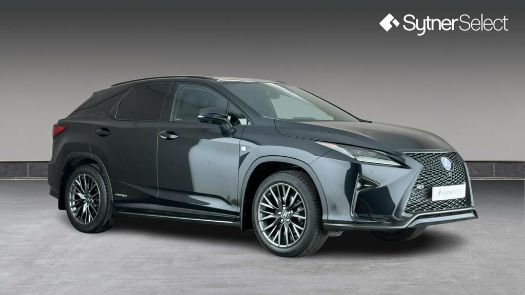 Lexus RX 450H 3.5 F-sport Cvt Premium Techsafety Pk Black