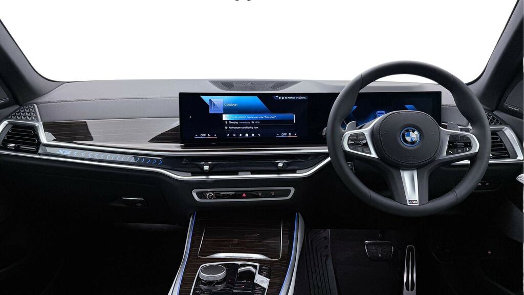 BMW X5 Xdrive50e M Sport Pro Pack YN26OTG Grey #4