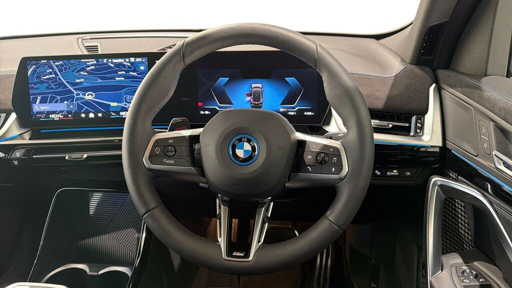 BMW iX2 150Kw Edrive20 Shadow Edition 65Kwh CV26HAE Black #5