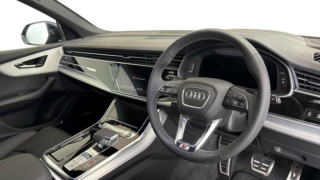 Audi Q8 50 Tdi Quattro S Line Tiptronic Tech LJ26VPF Blue #6
