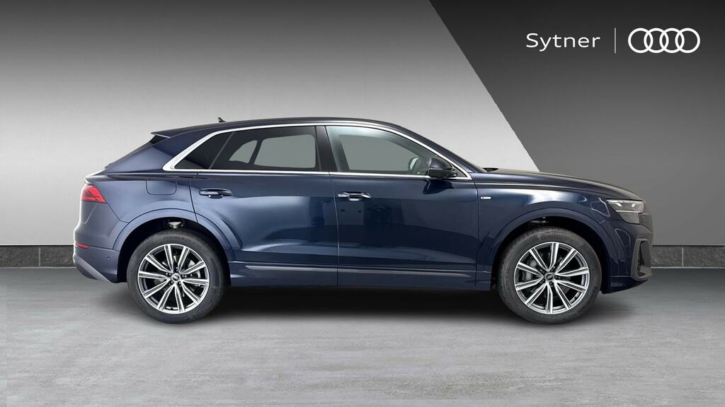 Audi Q8 50 Tdi Quattro S Line Tiptronic Tech LJ26VPF Blue #4