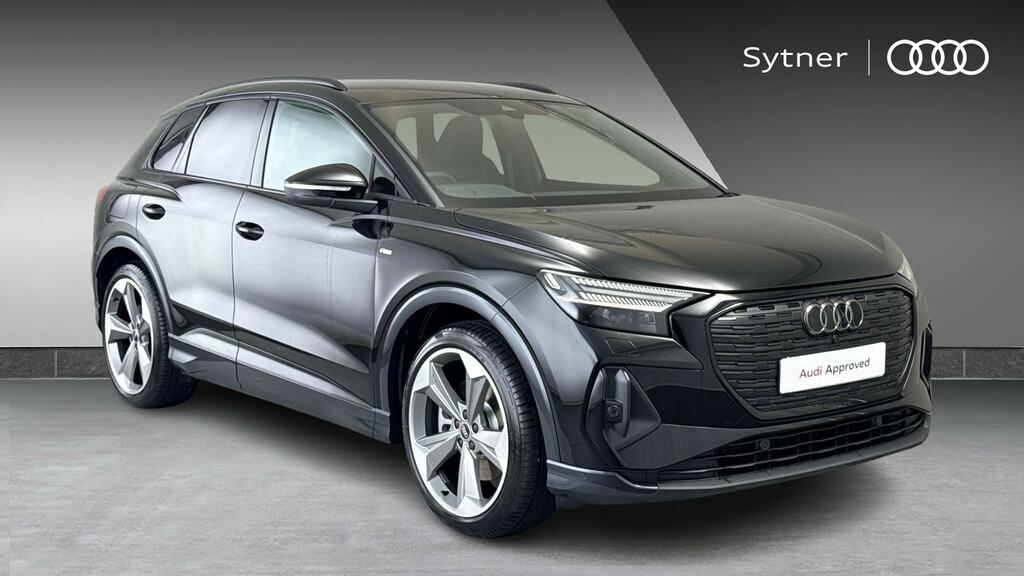 Audi Q4 E Tron 150Kw 40 63Kwh Black Edition Tech Pack Black
