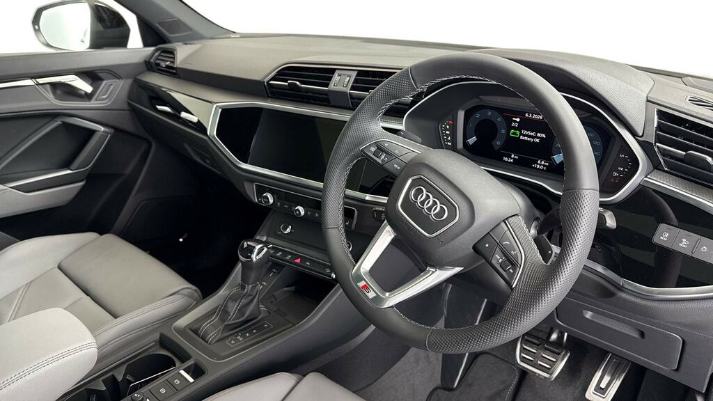 Audi Q3 35 Tdi Black Edition S Tronic Tech Pro LJ26VPC Grey #6