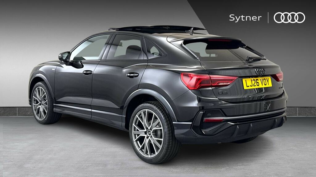 Audi Q3 35 Tdi Black Edition S Tronic Tech Pro LJ26VOY Black #3