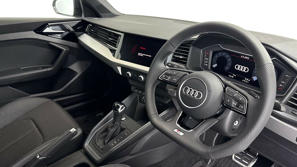 Audi A1 30 Tfsi Black Edition S Tronic LJ26VOM White #6