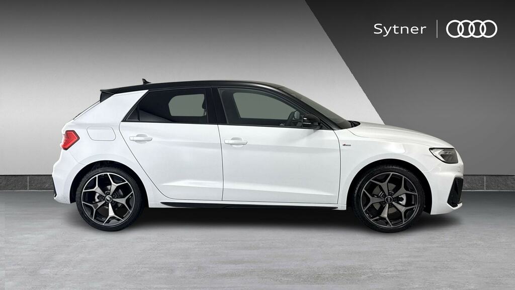 Audi A1 30 Tfsi Black Edition S Tronic LJ26VOM White #4