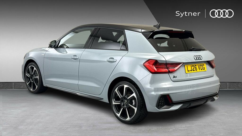Audi A1 35 Tfsi Black Edition S Tronic LJ26VOG Grey #3