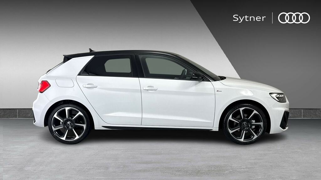 Audi A1 30 Tfsi Black Edition LJ26VPW White #4