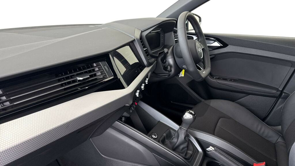 Audi A1 30 Tfsi Black Edition LJ26VPW White #2