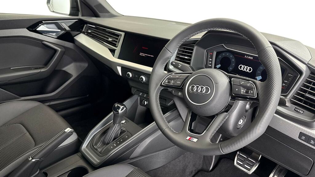 Audi A1 25 Tfsi S Line S Tronic LJ26VPY Black #6