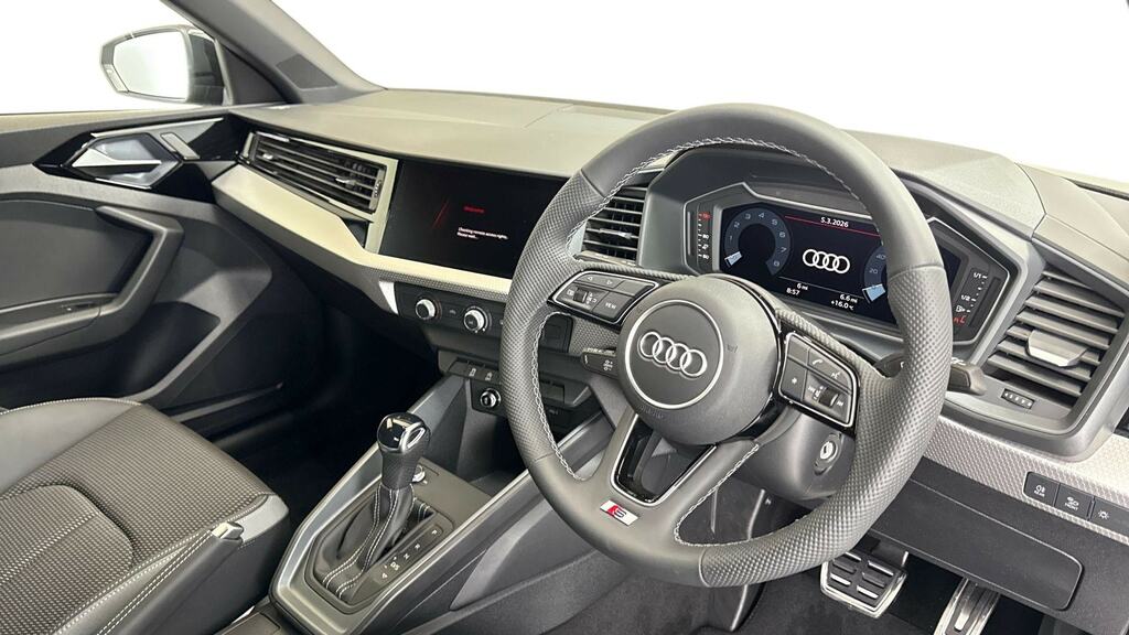 Audi A1 25 Tfsi S Line S Tronic LJ26VPG Black #6