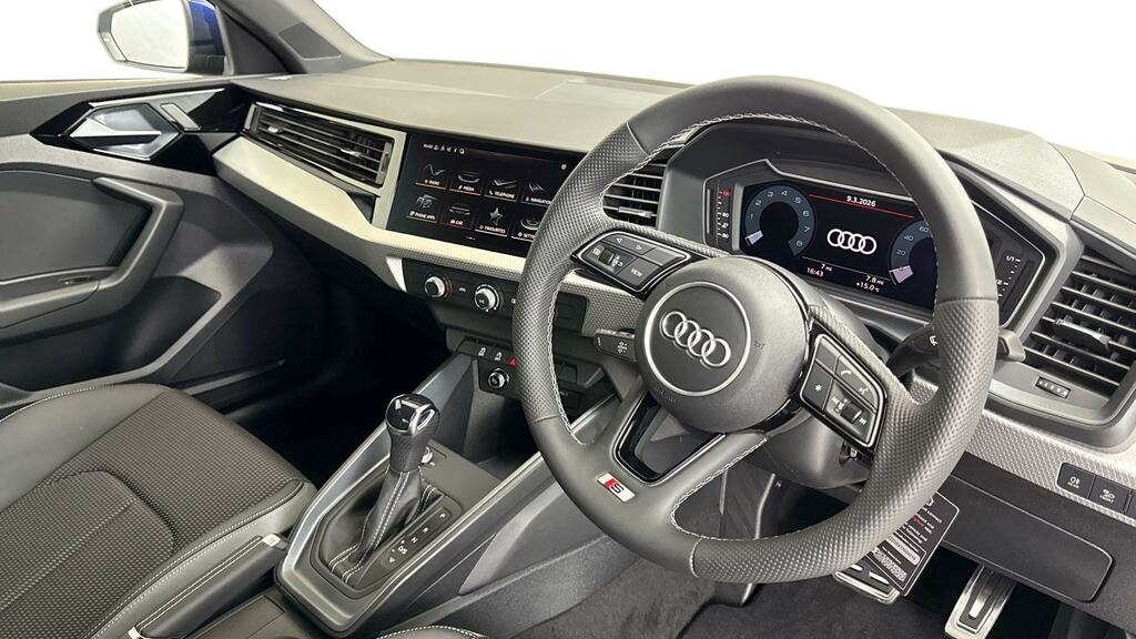 Audi A1 25 Tfsi S Line S Tronic LJ26VPA Blue #6