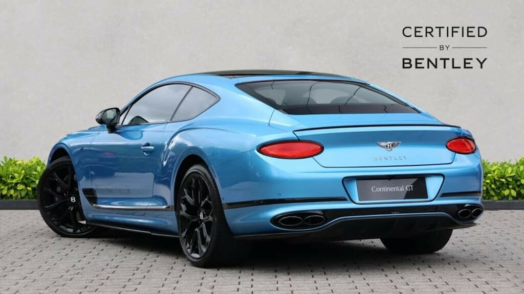Bentley Continental Gt 4.0 V8 S Touring Spec GL73FNM Blue #3