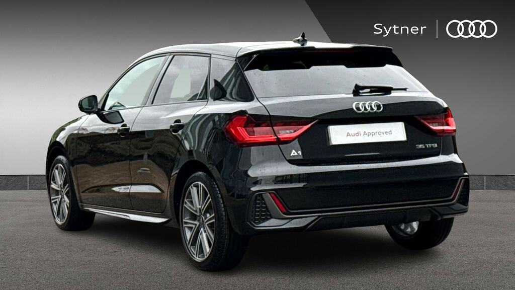 Audi A1 35 Tfsi S Line S Tronic YK26GPF Black #3