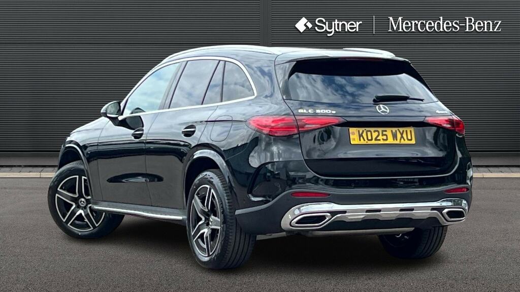 Mercedes-Benz GLC Class Glc 300E 4Matic Amg Line 9G-tronic KO25WXU Black #2