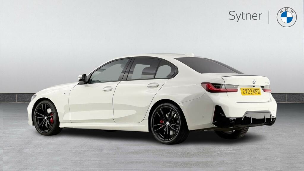 BMW 3 Series 320D Mht M Sport Step Pro Pack CV23KFD White #2