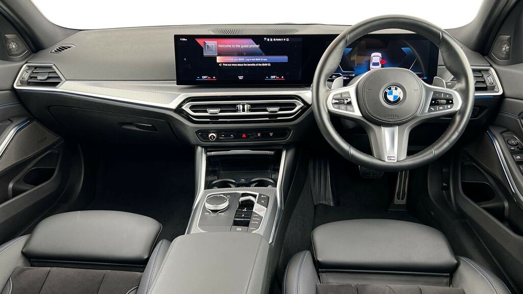 BMW 3 Series 320D Mht M Sport Step Pro Pack CV23KFD White #4