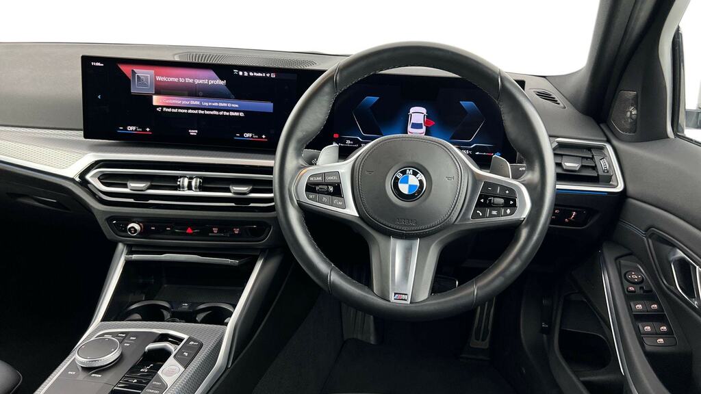 BMW 3 Series 320D Mht M Sport Step Pro Pack CV23KFD White #5