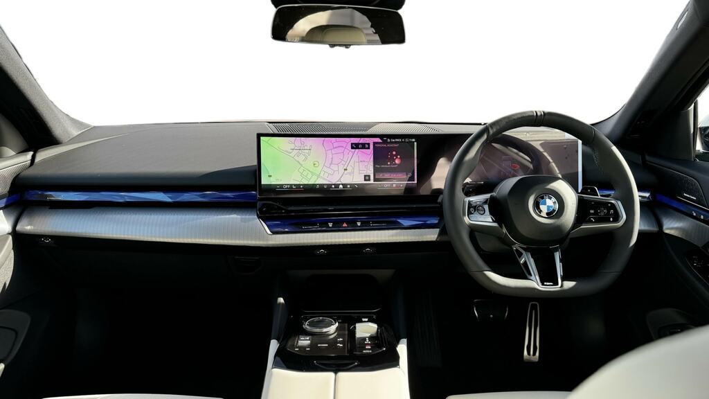 BMW 5 Series 520I M Sport Pro VX26EDV Blue #4