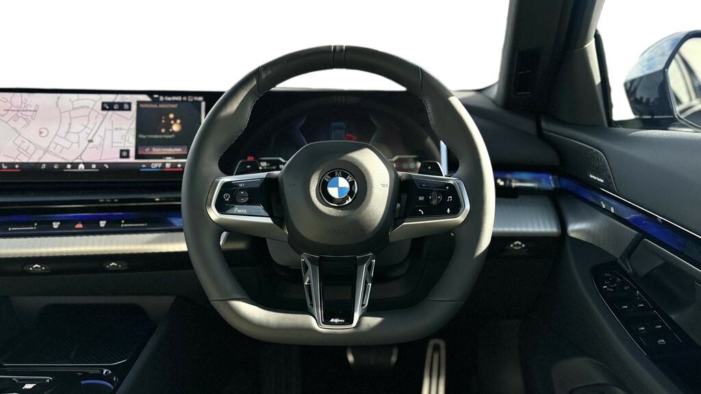 BMW 5 Series 520I M Sport Pro VX26EDV Blue #5