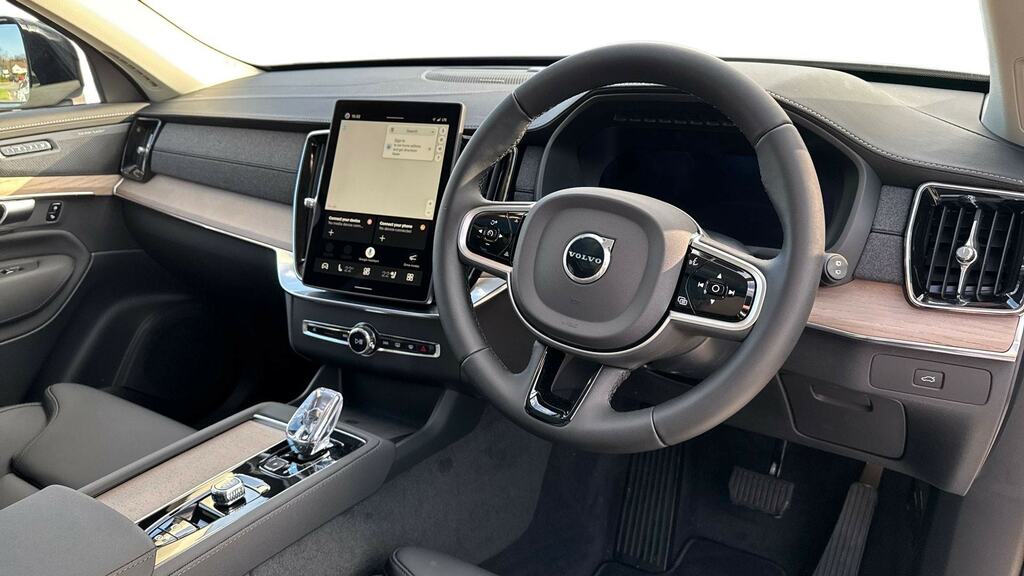 Volvo XC90 2.0 B5p Plus Dark Awd Geartronic DG26WLC Silver #5
