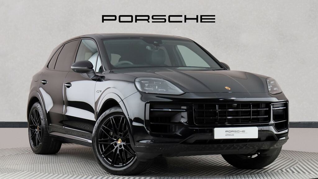 Porsche Cayenne E-hybrid Tiptronic S Black