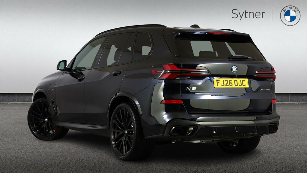 BMW X5 Xdrive50e M Sport FJ26OJC Black #2