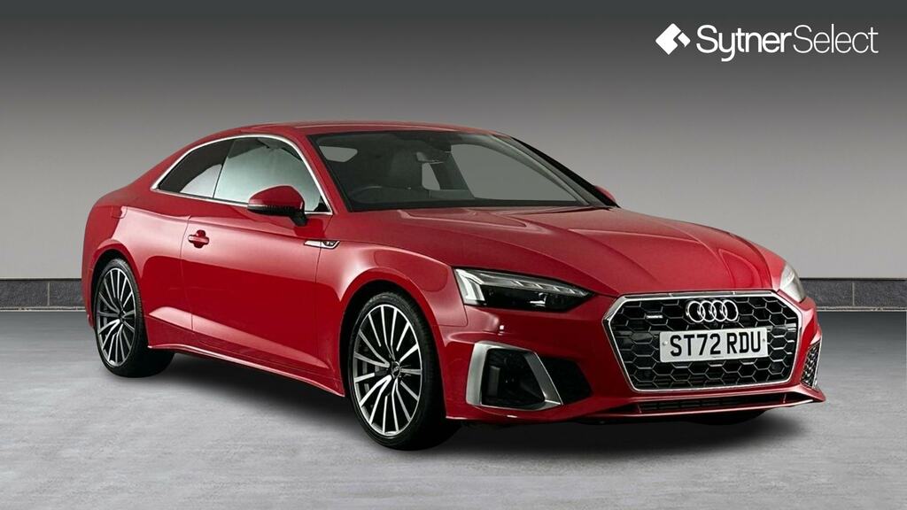 Audi A5 45 Tfsi 265 Quattro S Line S Tronic Cs Red