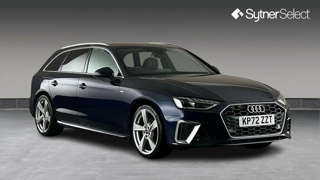Audi A4 Avant 35 Tfsi S Line S Tronic Comfortsound Blue
