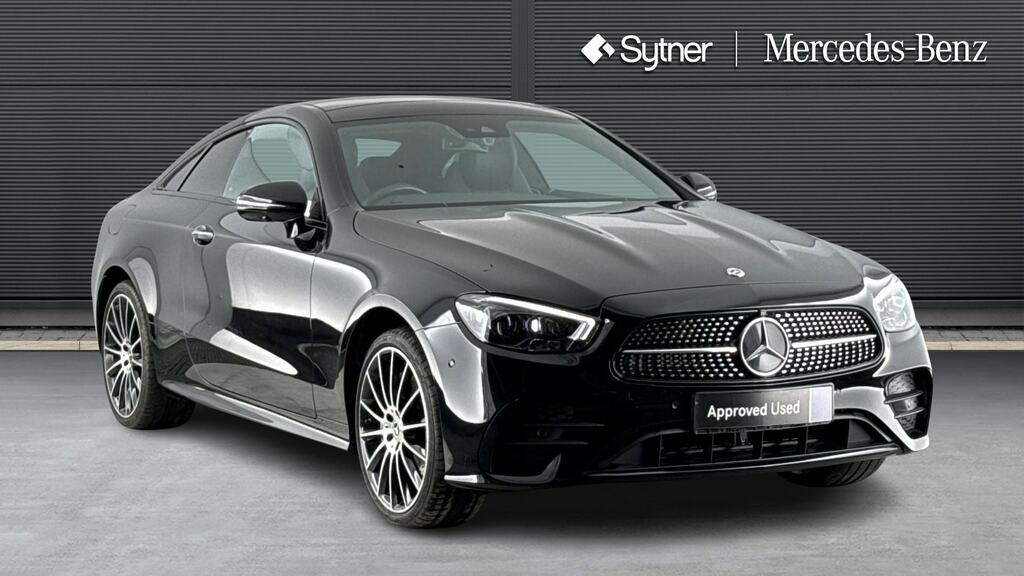 Mercedes-Benz E Class E400d 4Matic Amg Line Night Ed Pre 9G-tronic Black