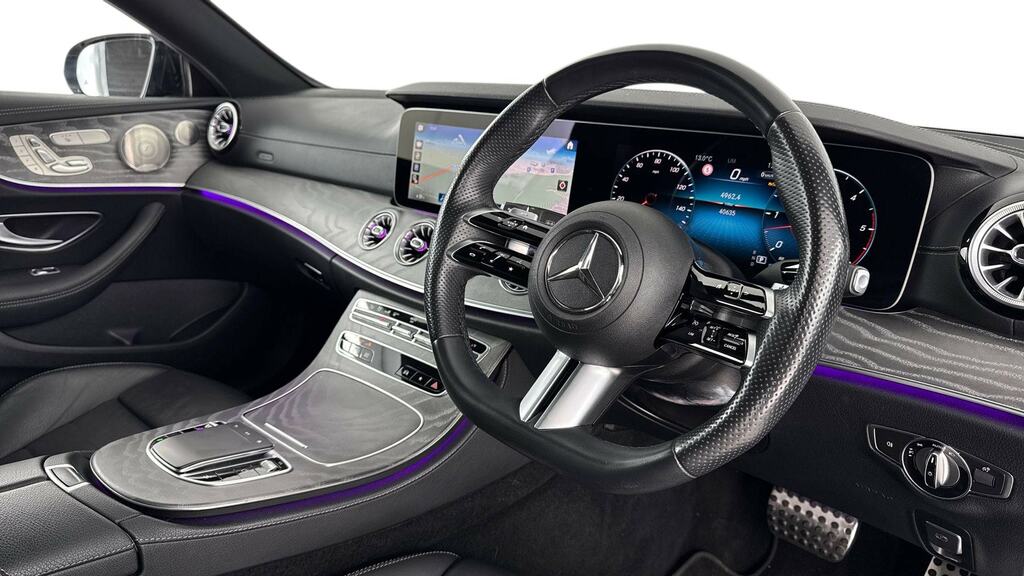 Mercedes-Benz E Class E400d 4Matic Amg Line Night Ed Pre 9G-tronic KW73NWS Black #3