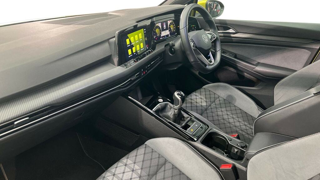 Volkswagen Golf 1.5 Tsi R-line CY73ARZ Yellow #2