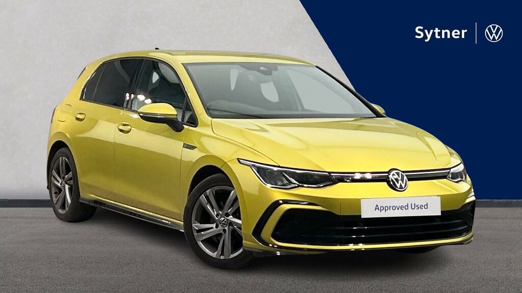 Volkswagen Golf 1.5 Tsi R-line Yellow