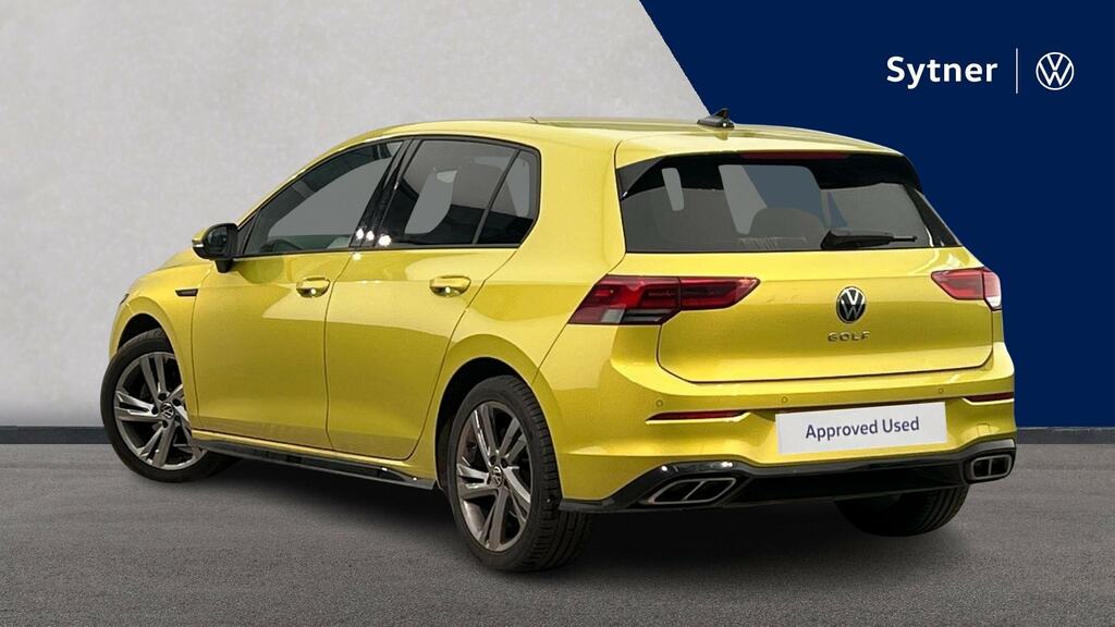 Volkswagen Golf 1.5 Tsi R-line CY73ARZ Yellow #3
