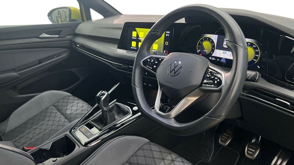 Volkswagen Golf 1.5 Tsi R-line CY73ARZ Yellow #6