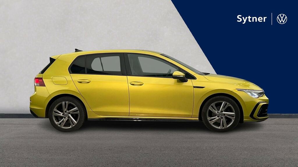 Volkswagen Golf 1.5 Tsi R-line CY73ARZ Yellow #4