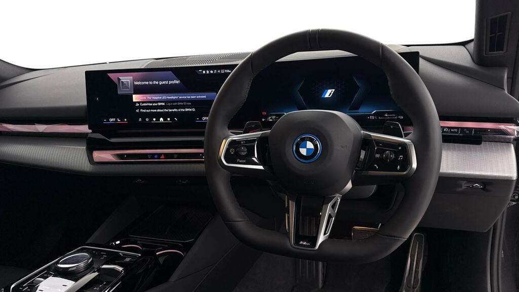 BMW 5 Series 550E Xdrive M Sport Pro Tech Plus YF75DTX Grey #5