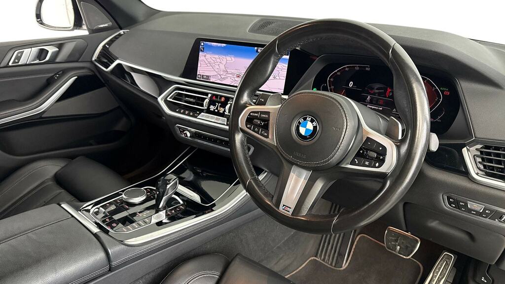 BMW X5 Xdrive30d M Sport Techplus Pack SN19KMW White #6