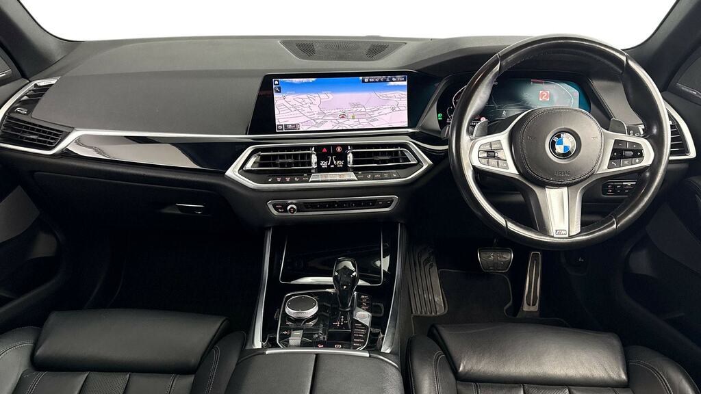 BMW X5 Xdrive30d M Sport Techplus Pack SN19KMW White #4
