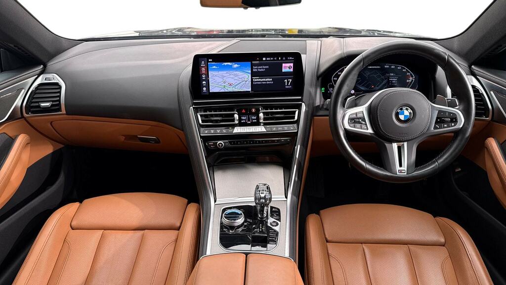 BMW 8 Series Gran Coupe M850i Xdrive Black #4