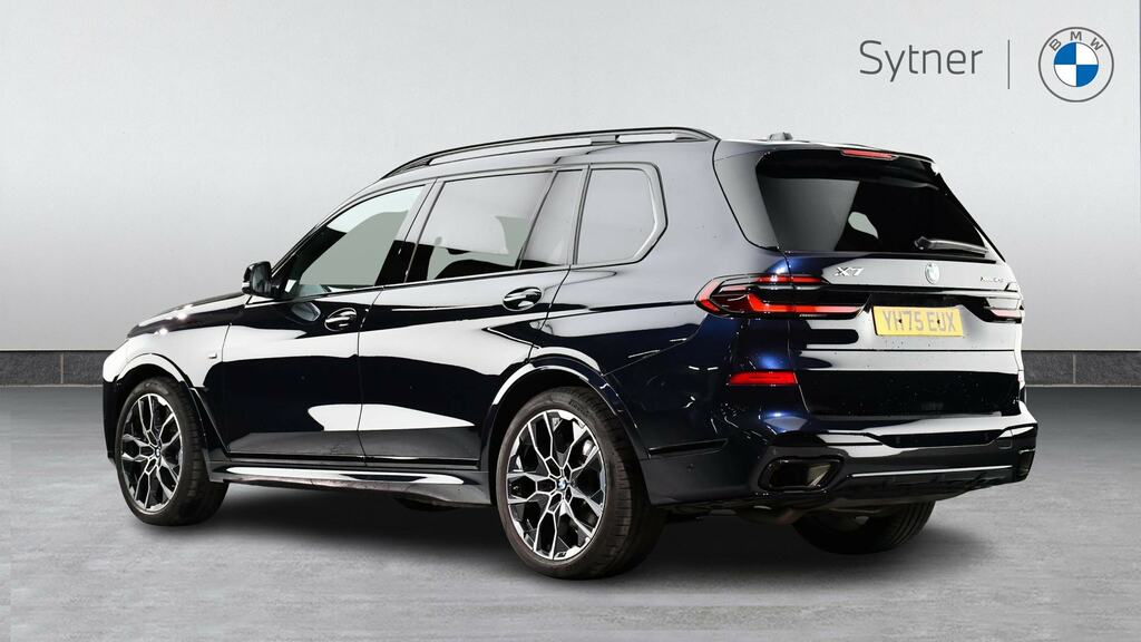 BMW X7 Xdrive40d Mht M Sport Step YH75EUX Black #2