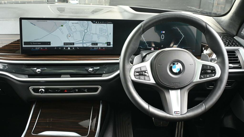 BMW X7 Xdrive40d Mht M Sport Step YH75EUU Black #5