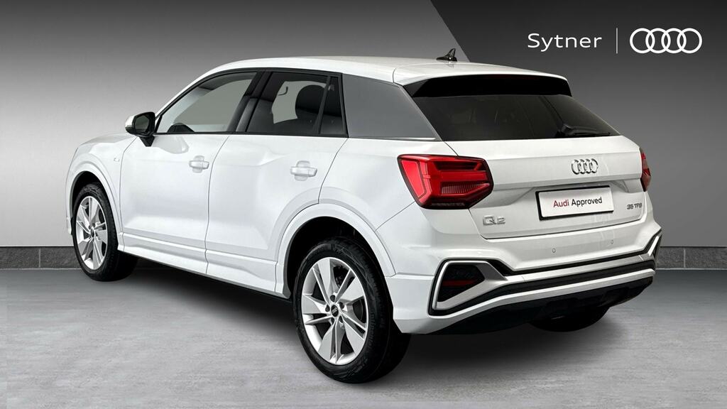 Audi Q2 35 Tfsi S Line S Tronic LJ26VRU White #3