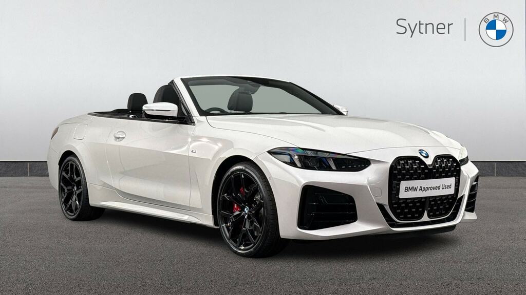 BMW 4 Series 420I M Sport Step KM26DNN White #2