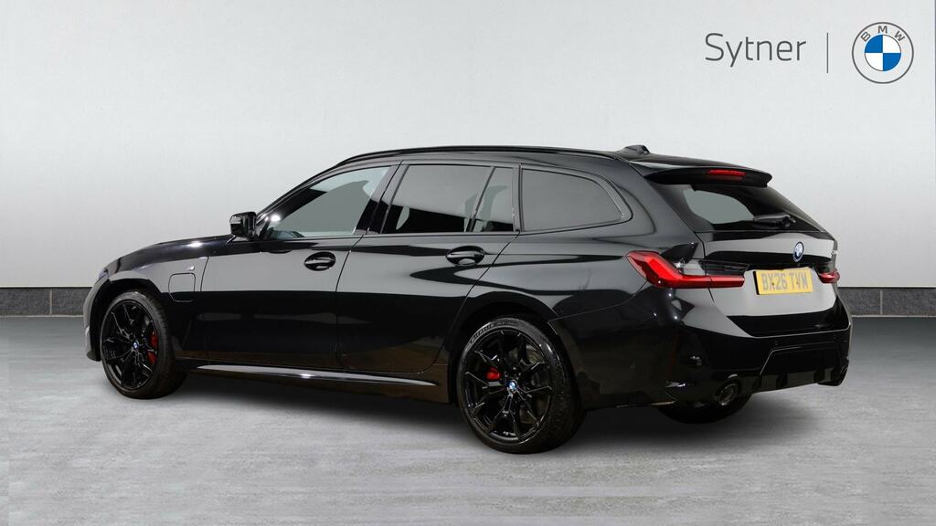 BMW 3 Series 330E 22.3 Kwh M Sport Step Pro Pack BX26TVM Black #2