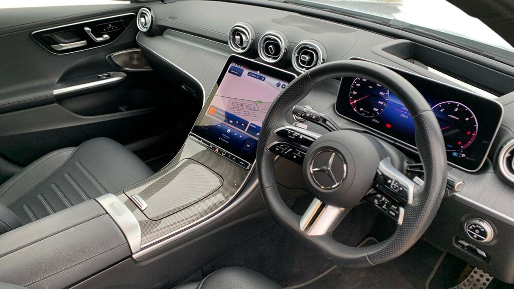 Mercedes-Benz C Class C300d Amg Line Premium Plus 9G-tronic Silver #3
