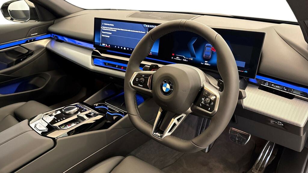 BMW 5 Series 520I M Sport Pro CK26UMJ Grey #6