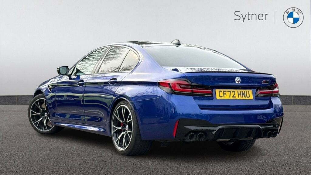 BMW M5 M5 Competition Dct Blue #2