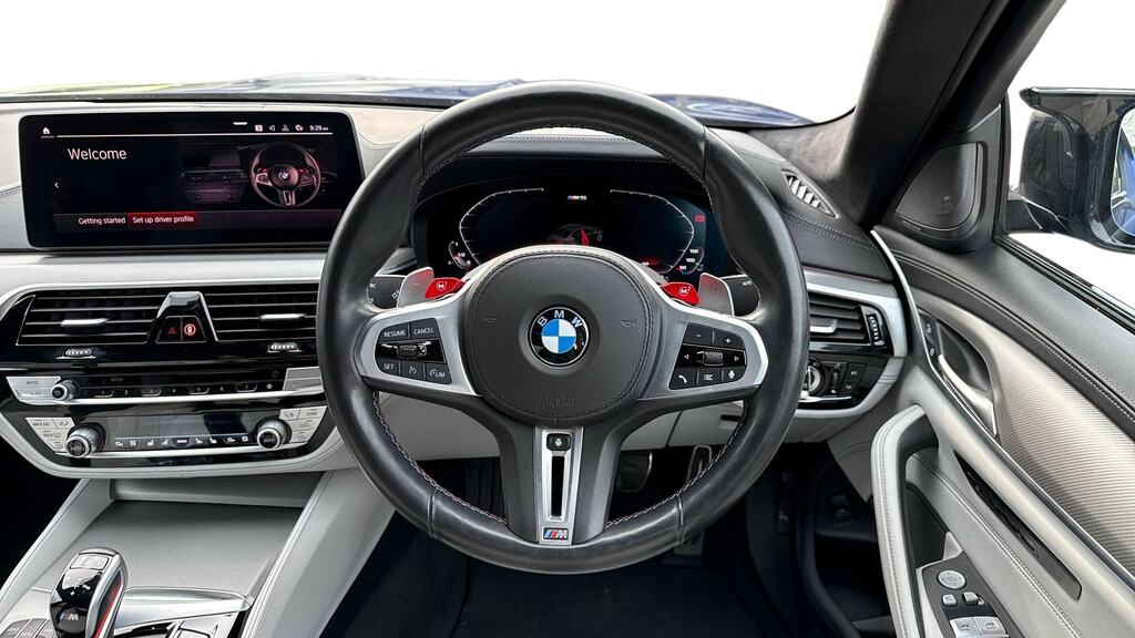 BMW M5 M5 Competition Dct Blue #5